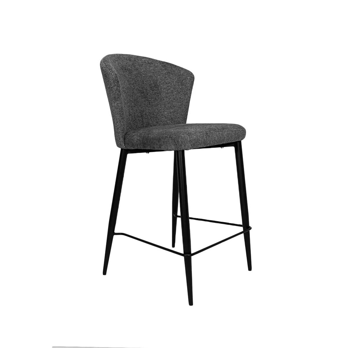 NIHM - Silla Alta de Bar Dhuli Gris Oscuro