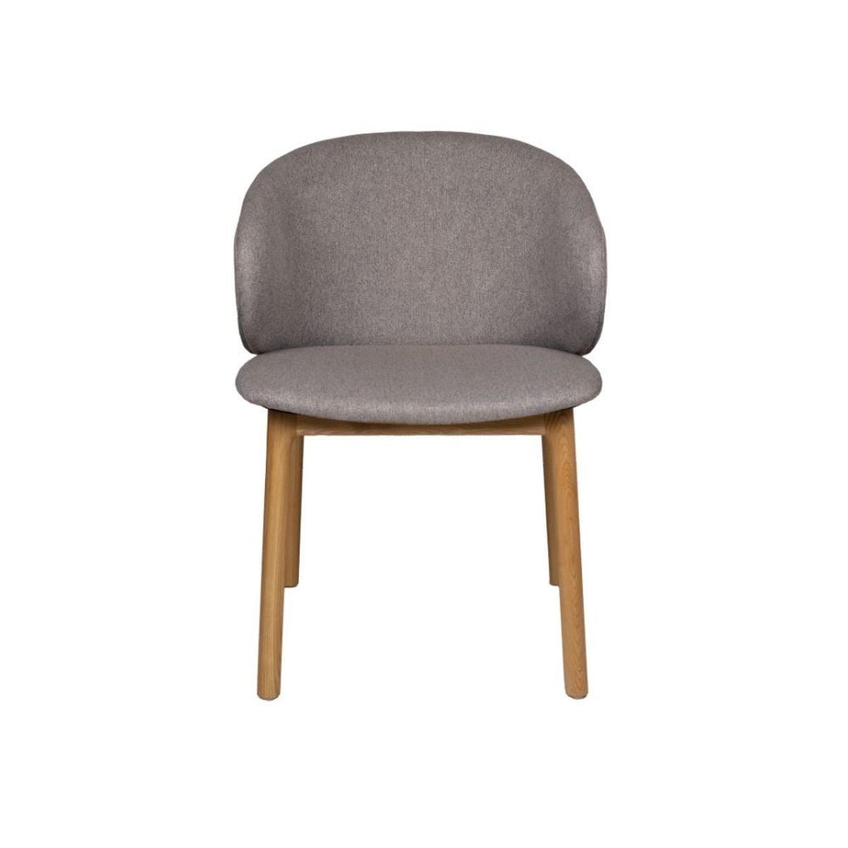 NIHM - Silla de Comedor Alley de Madera Marrón Claro