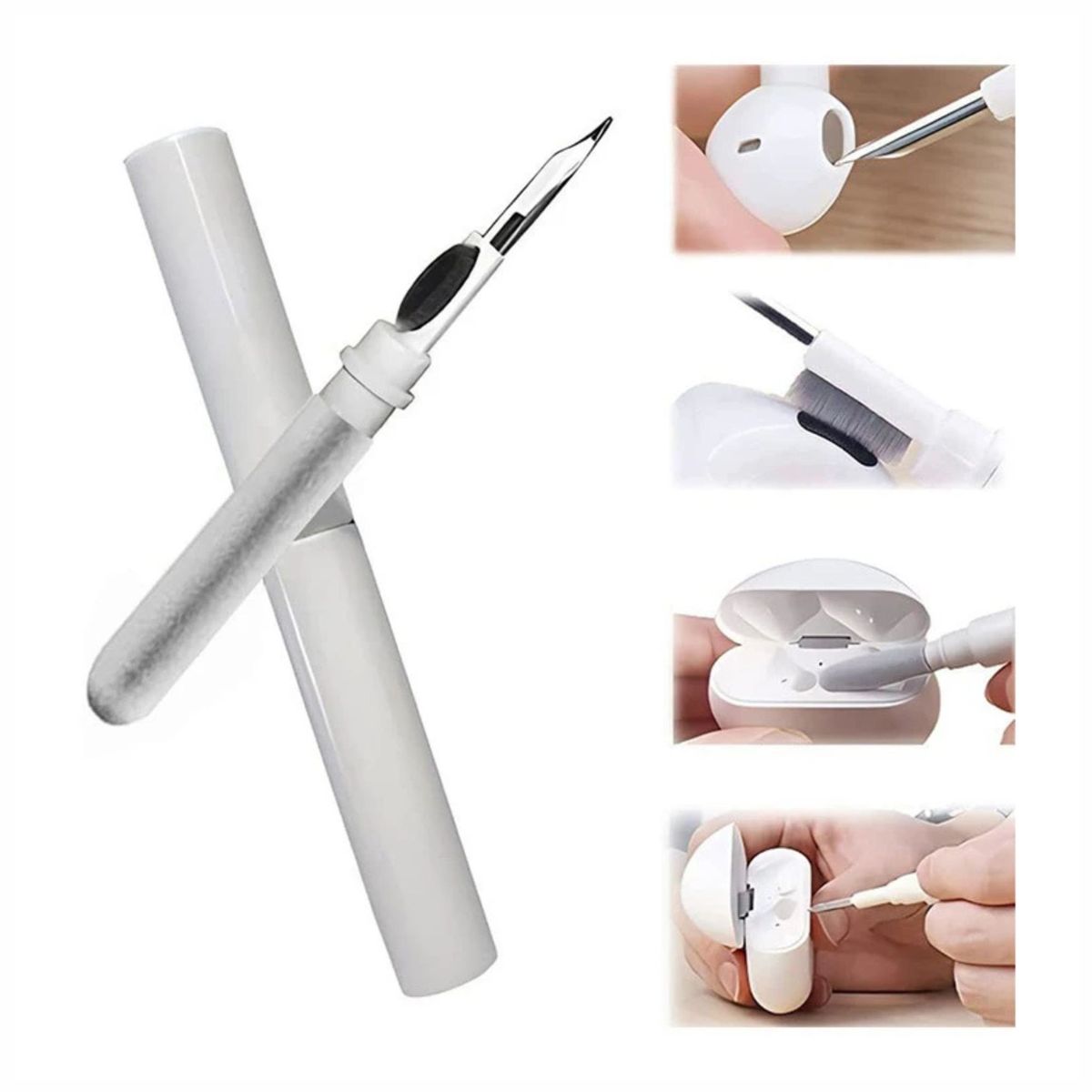 GENERICO - Kit Para Limpieza Mantenimiento Cuidado De Audifonos - Tipo Lapicero