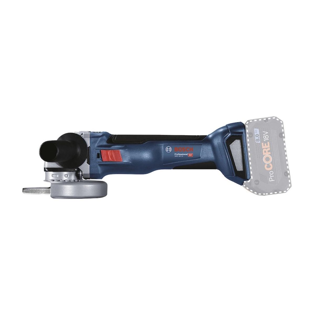 BOSCH - Esmeril Angular 5 125mm 18V Brushless Baretool Bosch GWS 18V-10 P