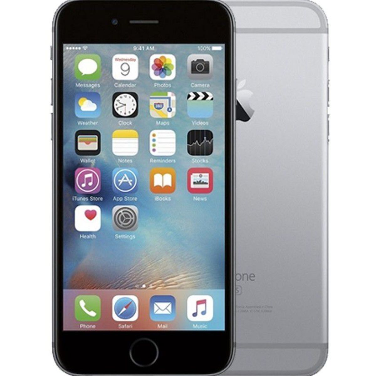 APPLE - Iphone 6s 32gb Bateria 100 Gris Reacondicionado