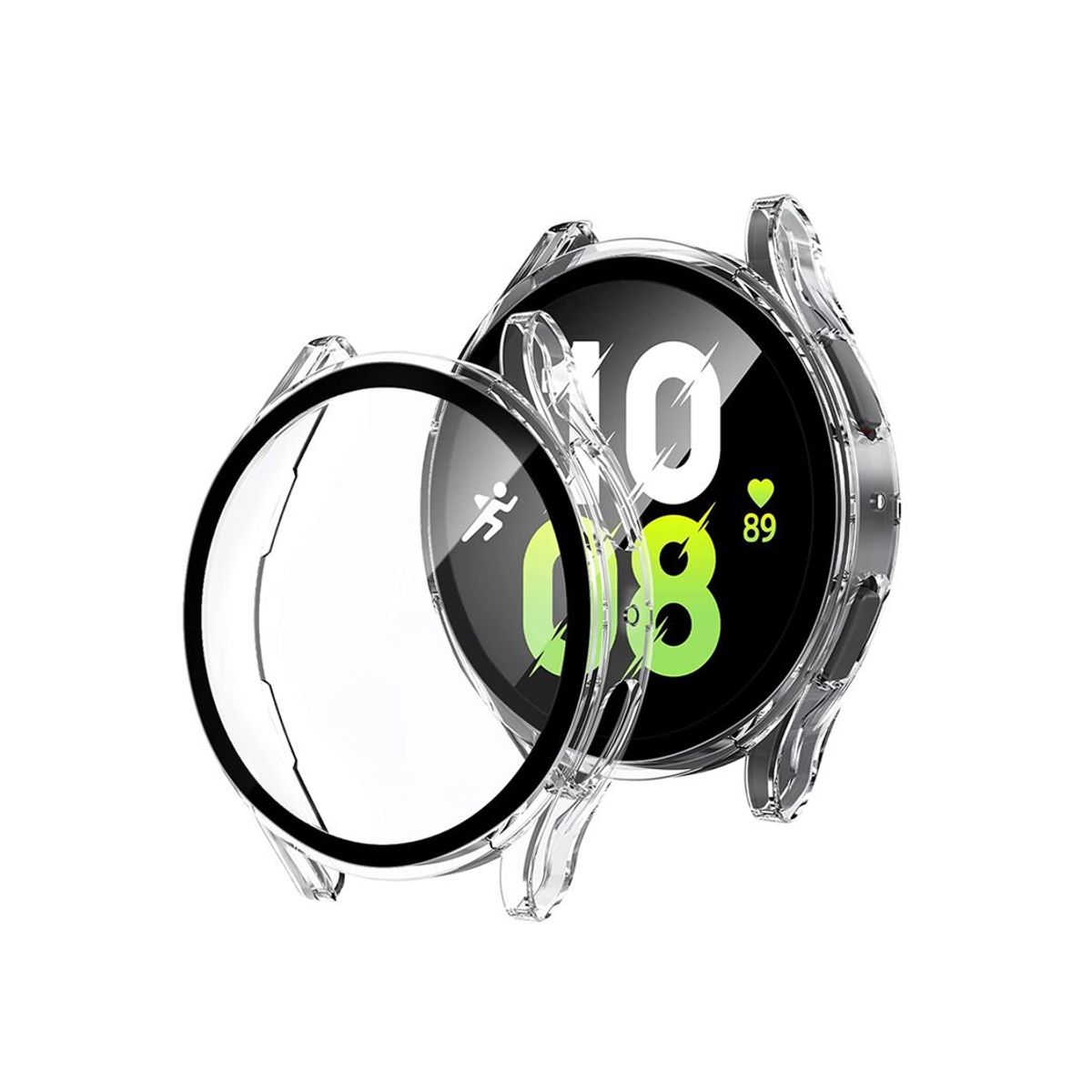 GENERICO - Funda Bumper para Samsung Watch 4 de 40mm Transparente