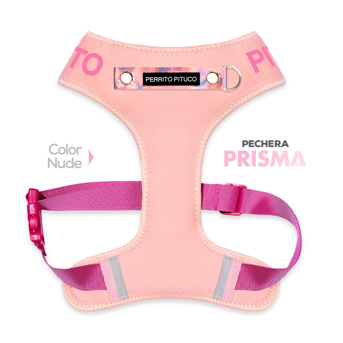 PERRITO PITUCO - PECHERA PERRITO PITUCO PRISMA NUDE TALLA XS