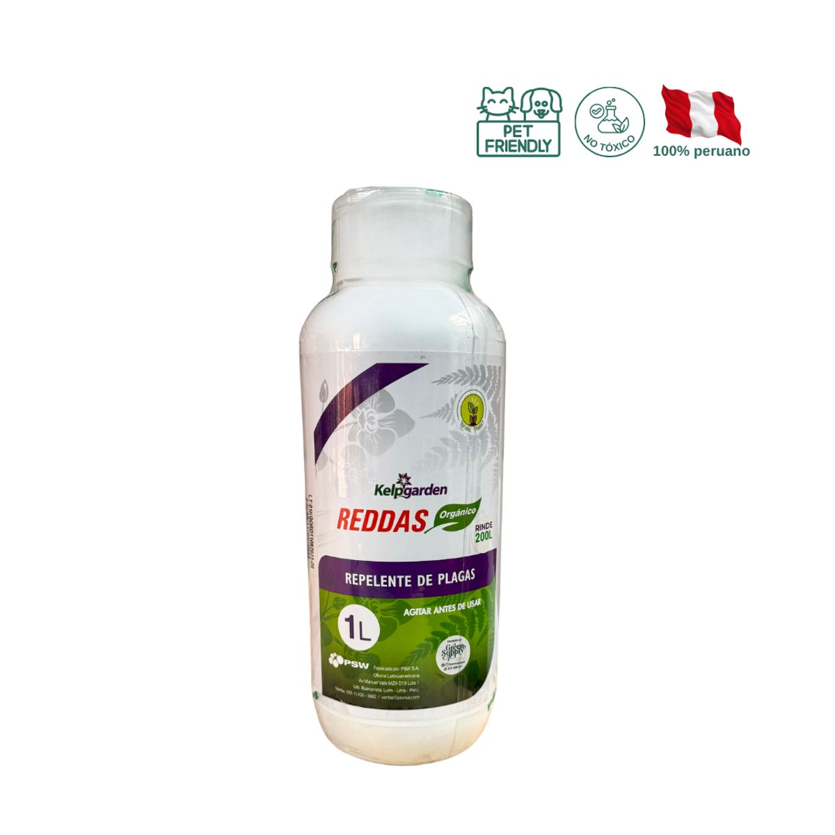 GREEN SUPPLY - Insecticida Pet friendly - REDDAS 1L