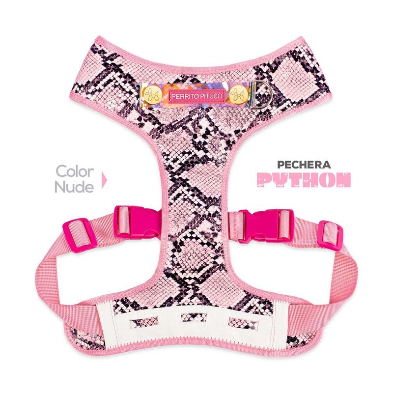PERRITO PITUCO - PECHERA PERRITO PITUCO PYTHON NUDE TALLA XS