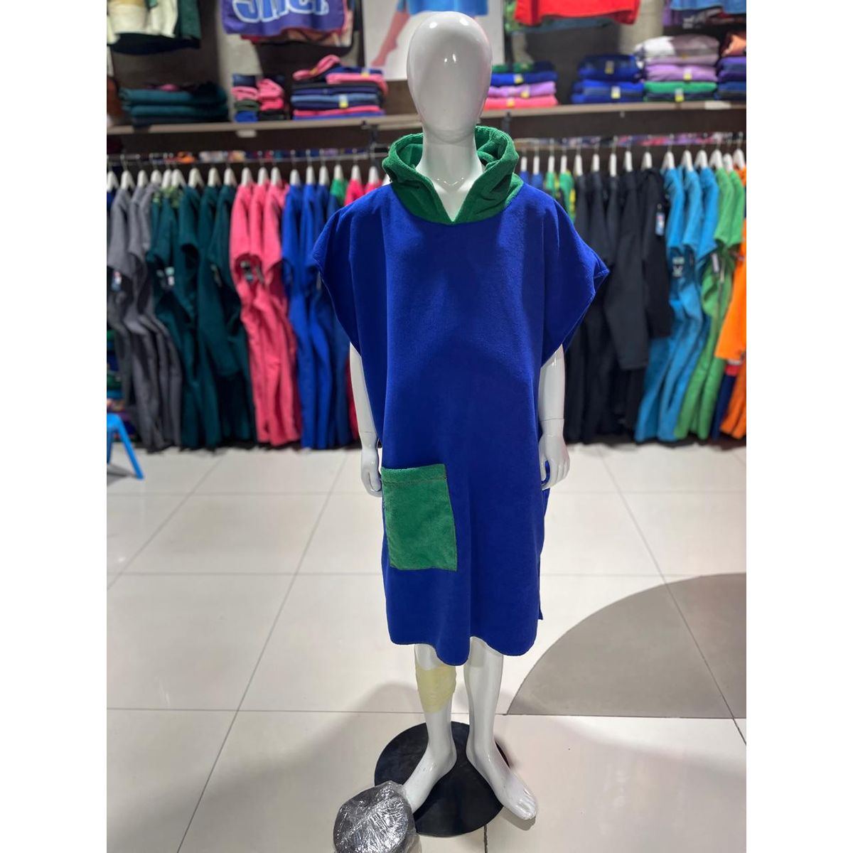 GENERICO - TOALLA CAMBIADOR CORDANO NIÑOS 9 A 11 AÑOS TALLA S AZULINO.