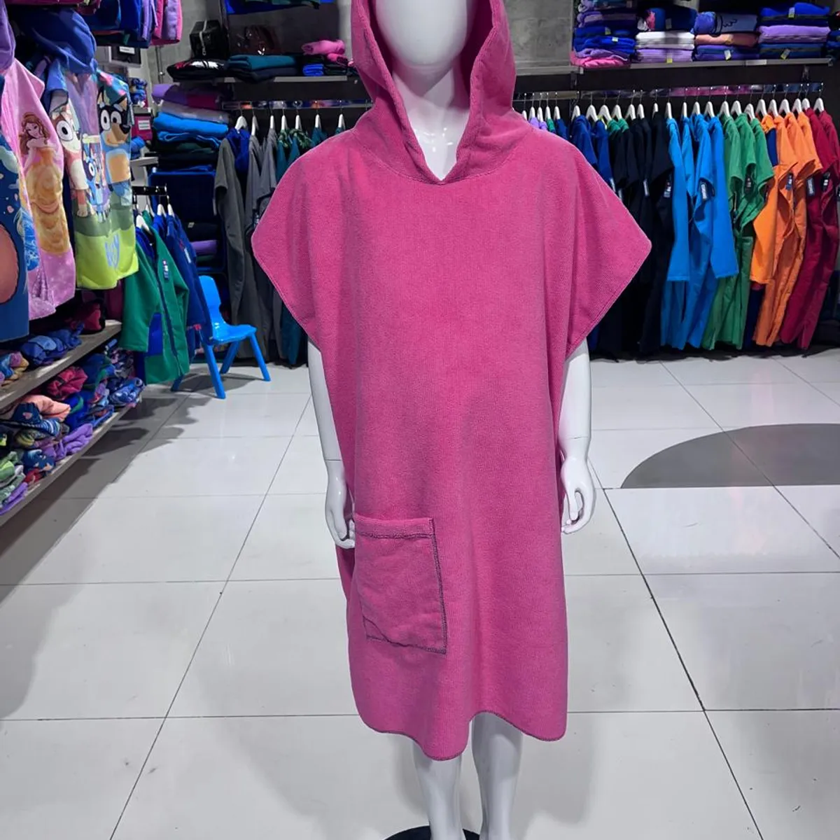 GENERICO - TOALLA CAMBIADOR CORDANO NIÑOS 9 A 11 AÑOS TALLA S FUCSIA