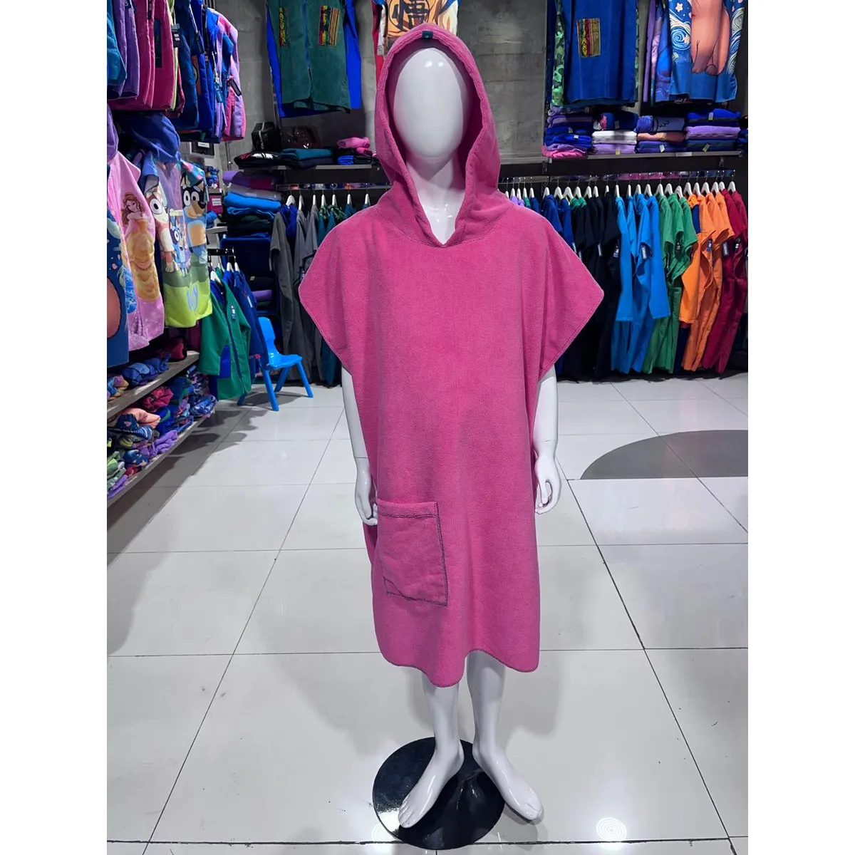 GENERICO - TOALLA CAMBIADOR CORDANO NIÑOS 9 A 11 AÑOS TALLA S FUCSIA