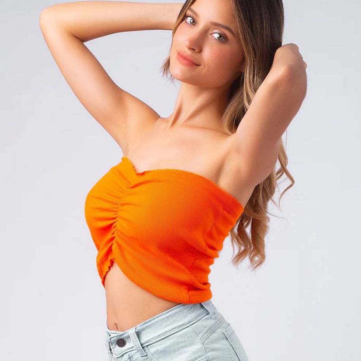 NEBULA - Top Gretel - Nébula - Anaranjado