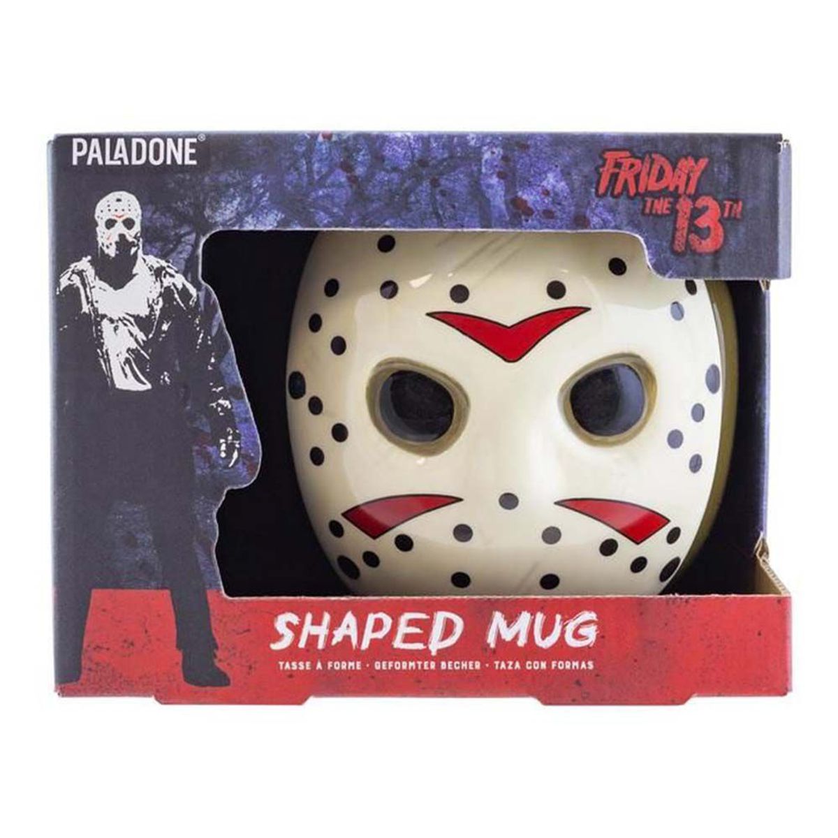 PALADONE - Taza máscara de Jason Voorhees viernes 13 Paladone -Mug 500 ml decorac