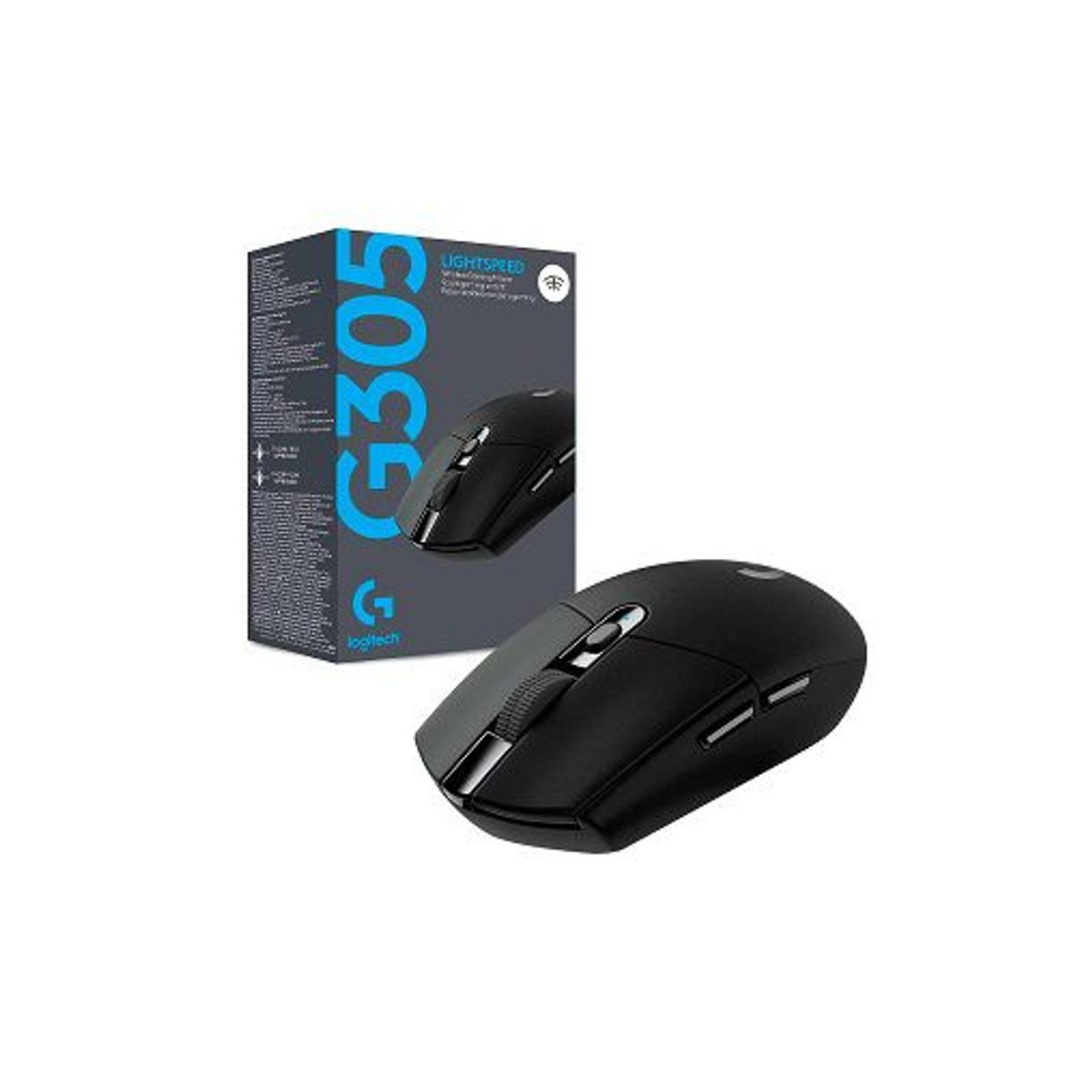 LOGITECH - Mouse Gamer Logitech G 305 Inalámbrico Negro