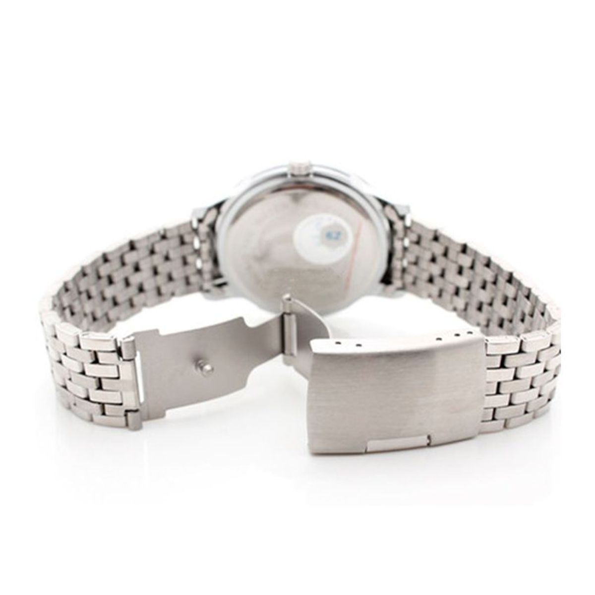 OEM - Reloj Hombre EYKI Metal Fechero Analogico - Negro Plateado