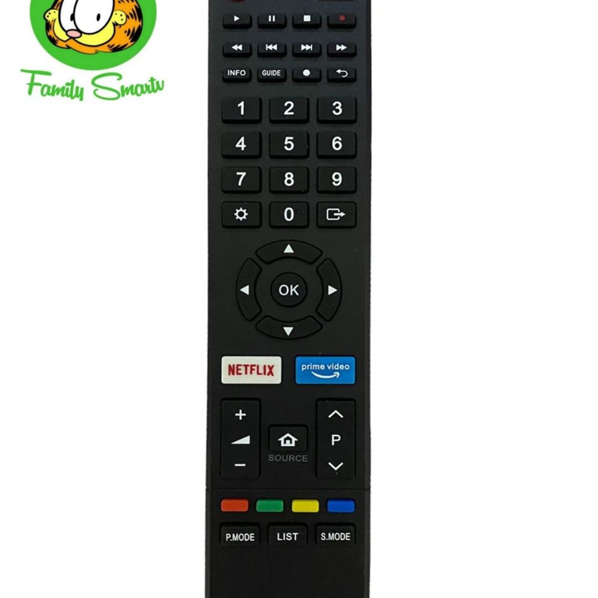 UNIVERSAL - Control Remoto Tv Aiwa Smart Tv Modelo Aw43b4sf  Pilas
