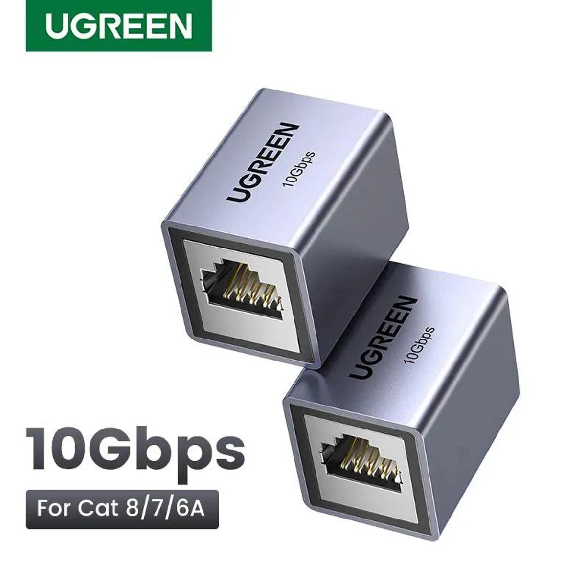 UGREEN - Acoplador o Extensor Cat8 10Gbps UGREEN
