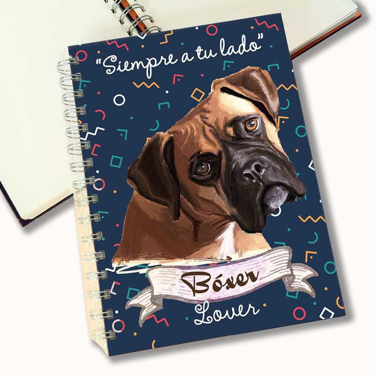 QALA DISEÑO - Cuaderno A5 - Qala Diseño - Perro Bóxer