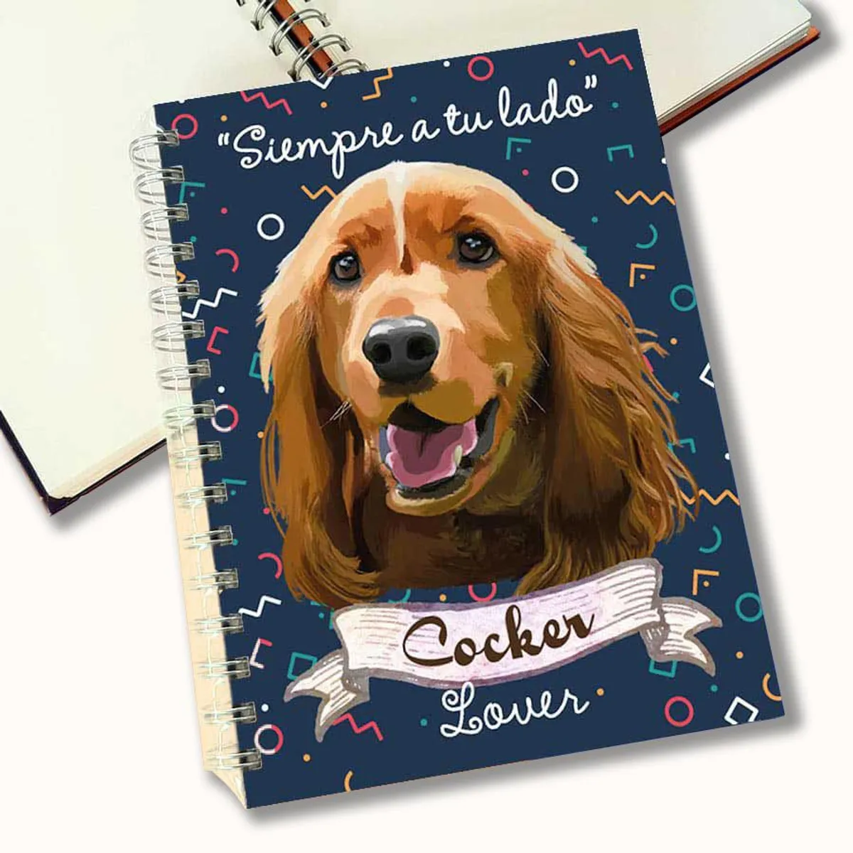 QALA DISEÑO - Cuaderno A5 - Qala Diseño - Perro Cocker