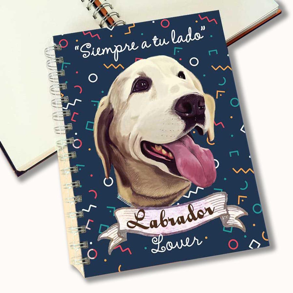 QALA DISEÑO - Cuaderno A5 - Qala Diseño - Perro Labrador Retriever