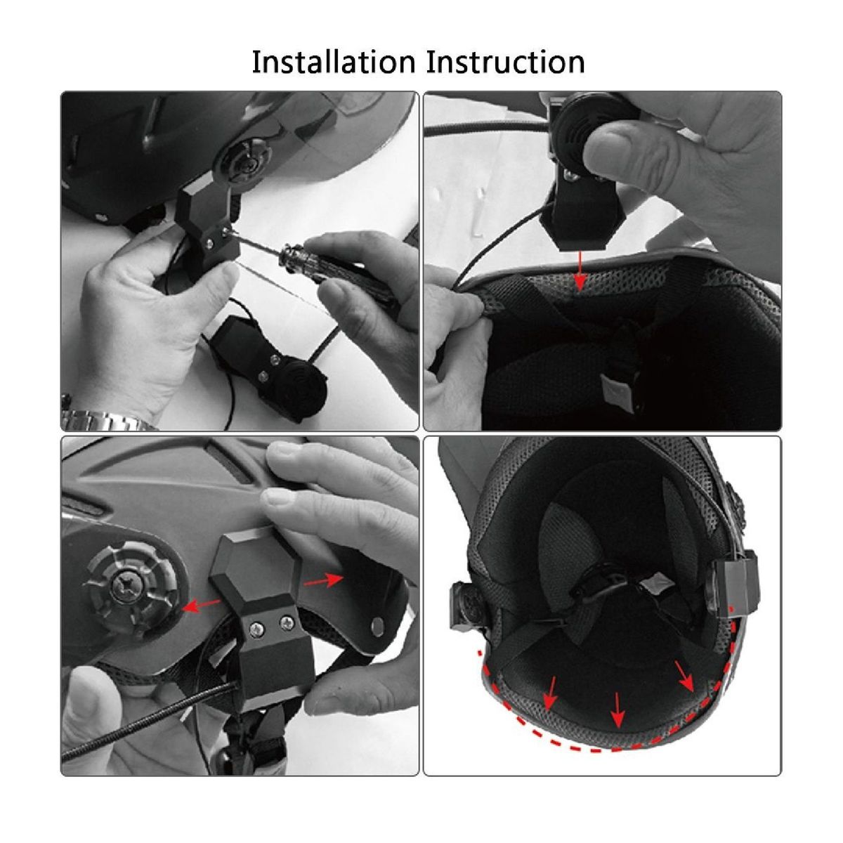 OTTOWARE - Intercomunicador Bluetooth para Casco de Moto