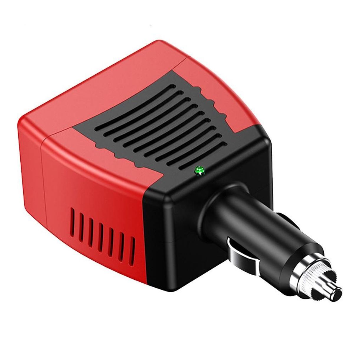 GENERICO - Inversor de Corriente Para Auto De 12v A 220v Usb 150w cargador 21A