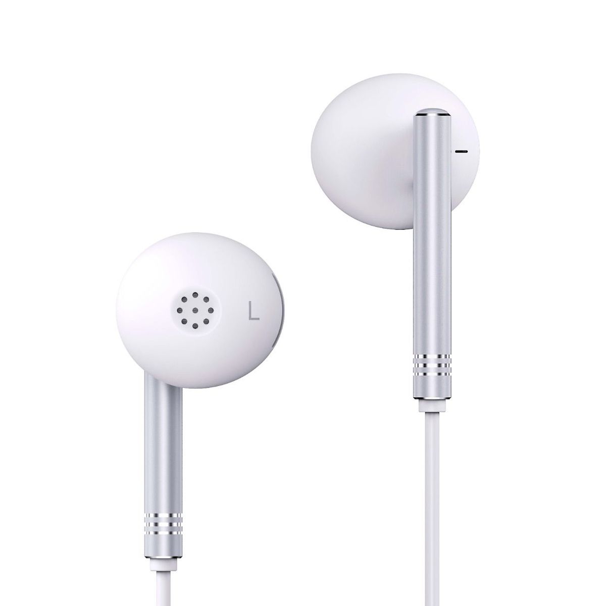 MOVISUN - Audífonos Handsfree Micrófono MOVISUN Enjoy P1-C Blanco
