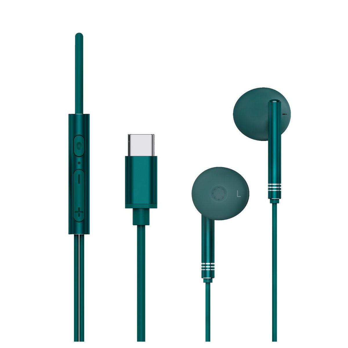 MOVISUN - Audífonos Handsfree Micrófono MOVISUN Enjoy P1-C Verde