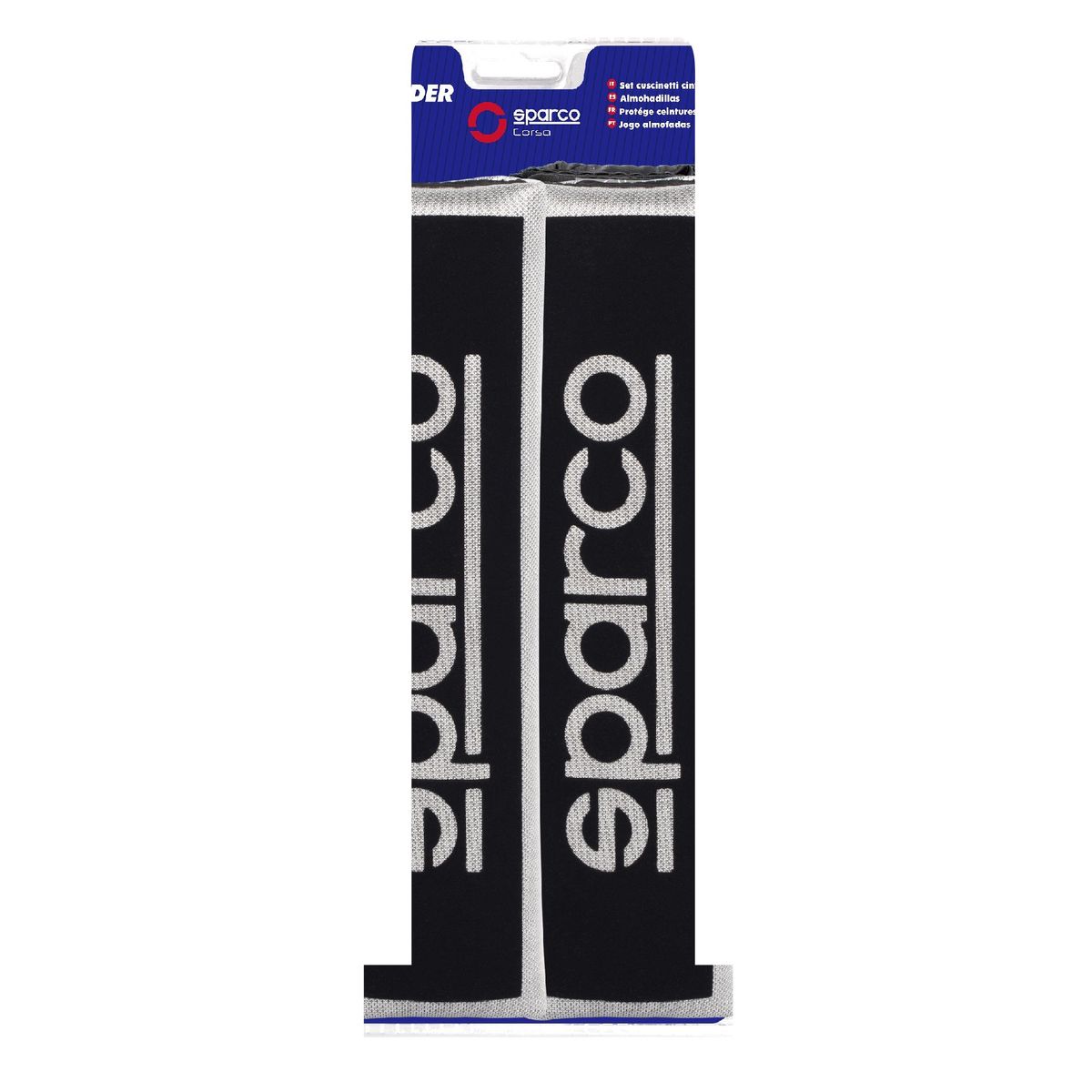 SPARCO - ALMOHADILLA CUBRE CINTURON SEGURIDAD SPARCO OPC12120001