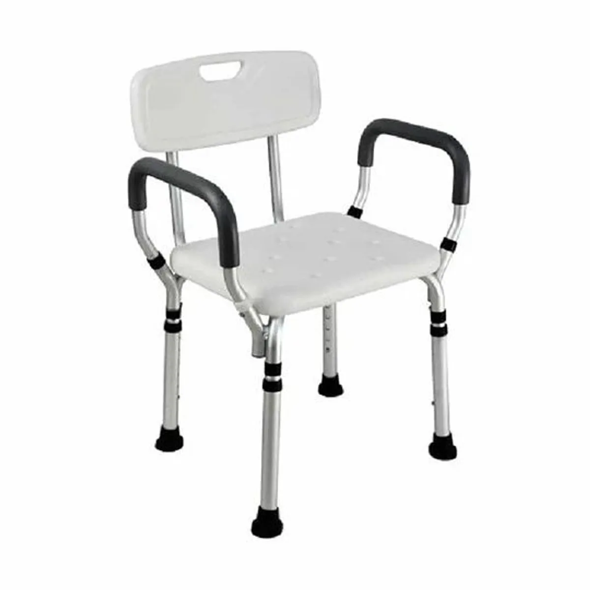 GENERICO - Silla Ducha Ortopedica Con Brazos Aluminio Importado Adultos