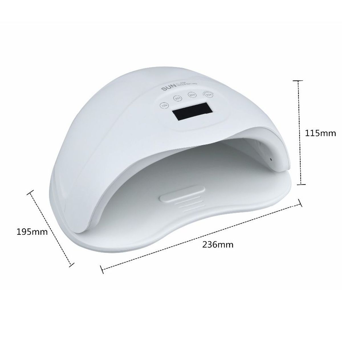 GENERICO - Lampara Led Uv Profesional Secadora Uñas 48w Manicure