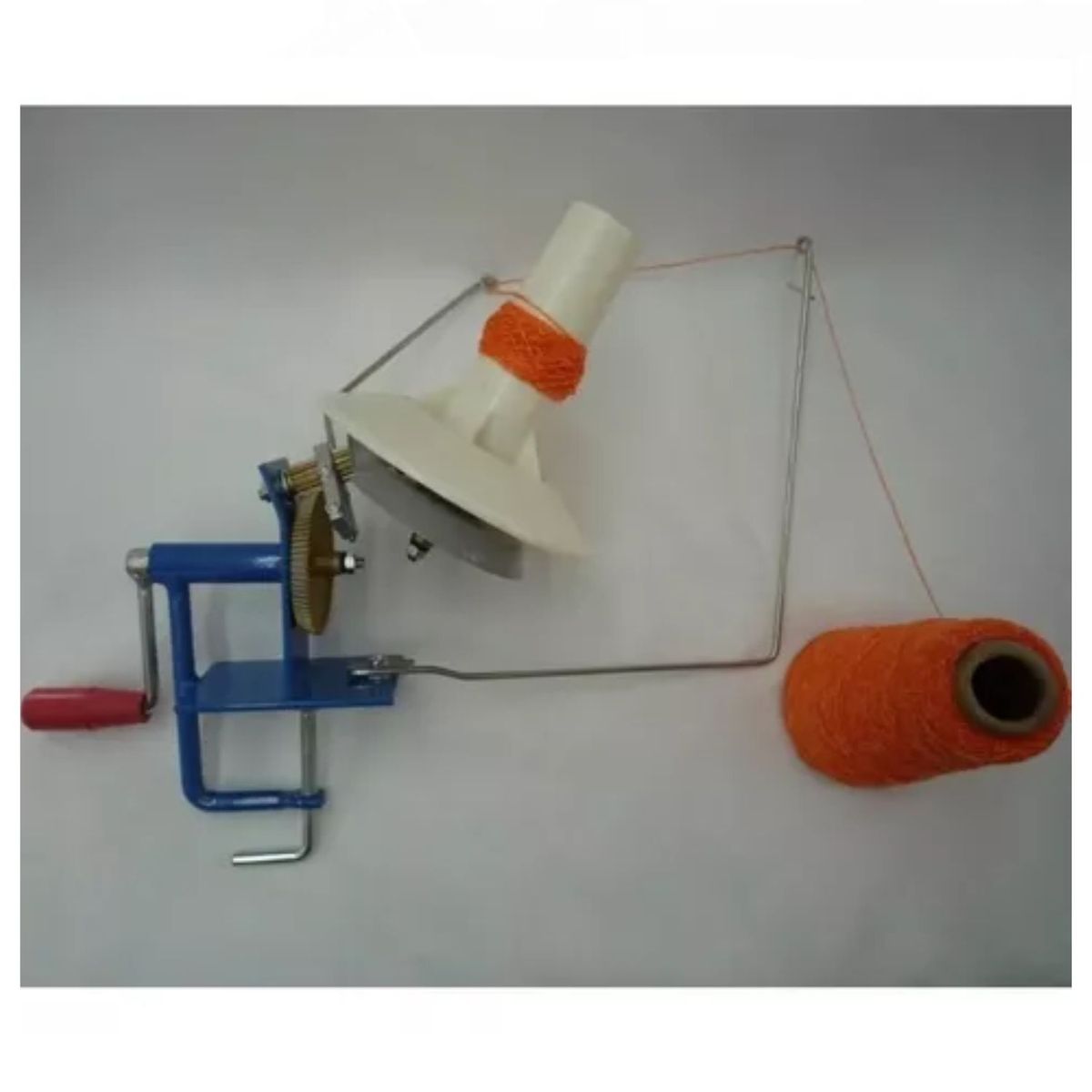 GENERICO - Ovillador Metal Madejero Lana Tejedora Manual Devanadora