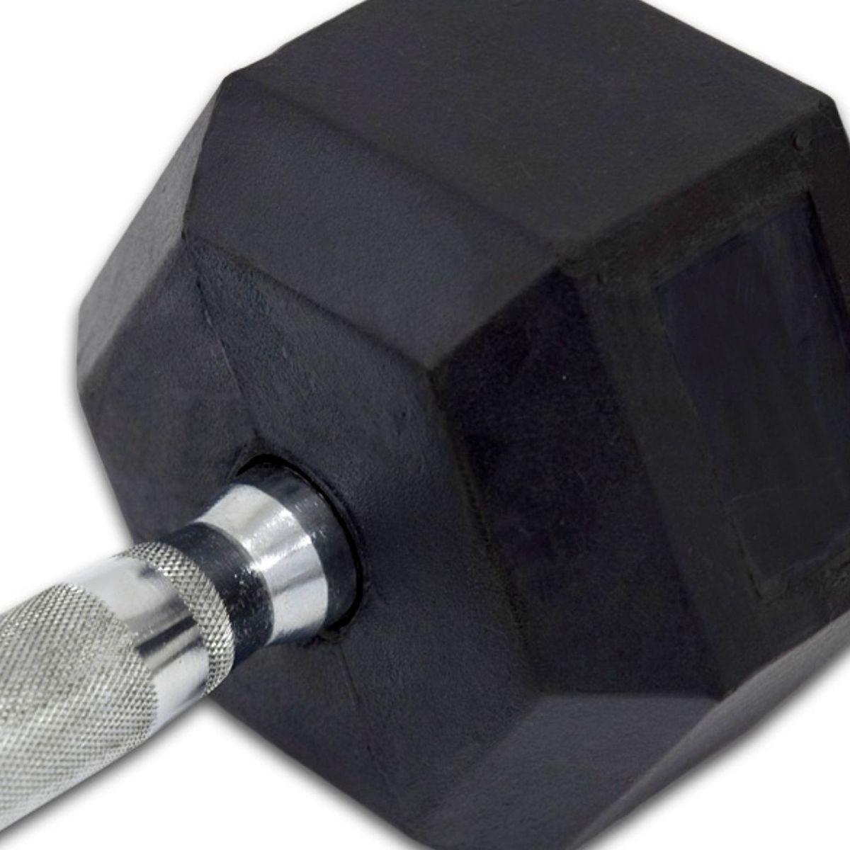 K6 FITNESS - Mancuerna Hexagonal 25 lbs 11.3 kg Encauchetada Pesa K6