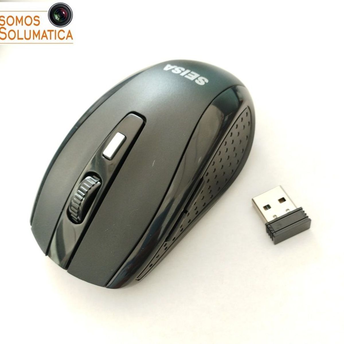 SEISA - Mouse Inalambrico 2.4Ghz - Seisa - Hasta 1600dpi 5 Botones