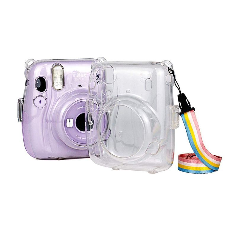 GENERICO - ESTUCHE PROTECTOR TRANSPARENTE PARA CÁMARA INSTAX MINI 11
