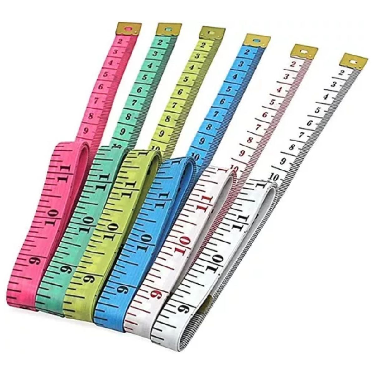 GENERICO - Cinta Métrica Flexible Para Costura 12und Cm Y Pulgada