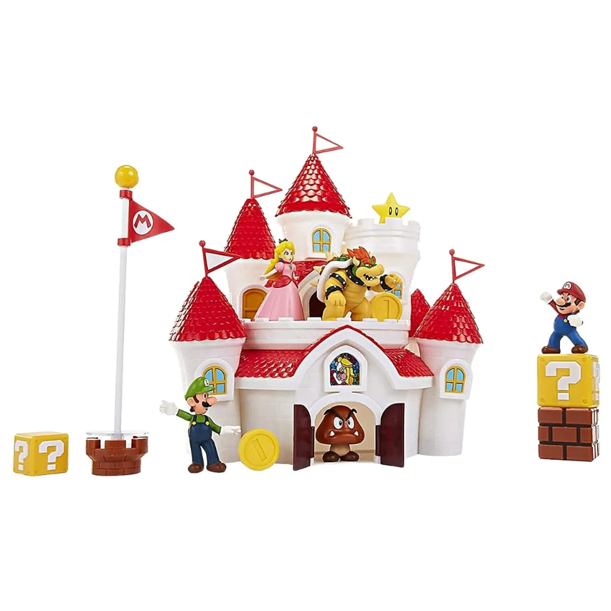 NINTENDO - Castillo Mario Bros Pelicula con figuras