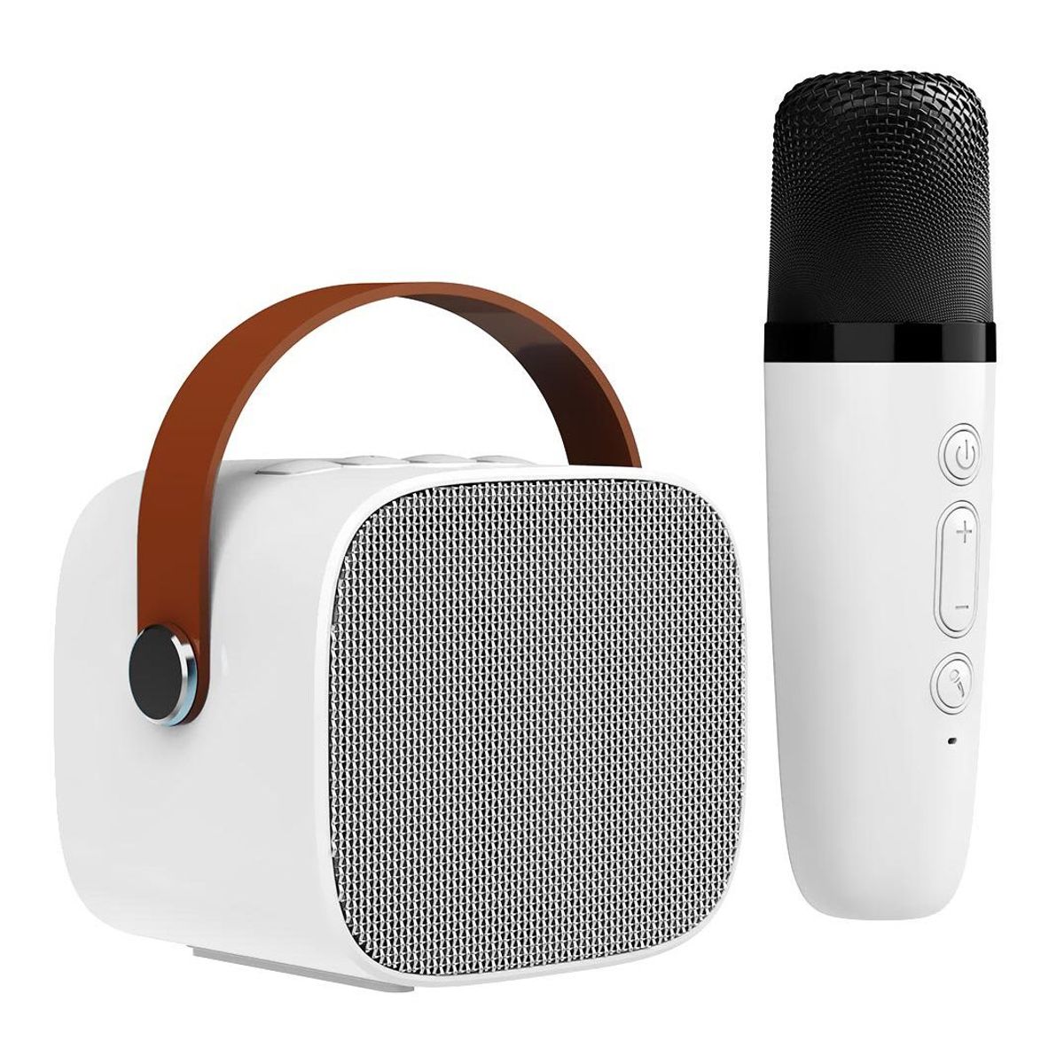 FIFINE - Fifine - Micrófono Amplising E1 Wireless Karaoke - Blanco
