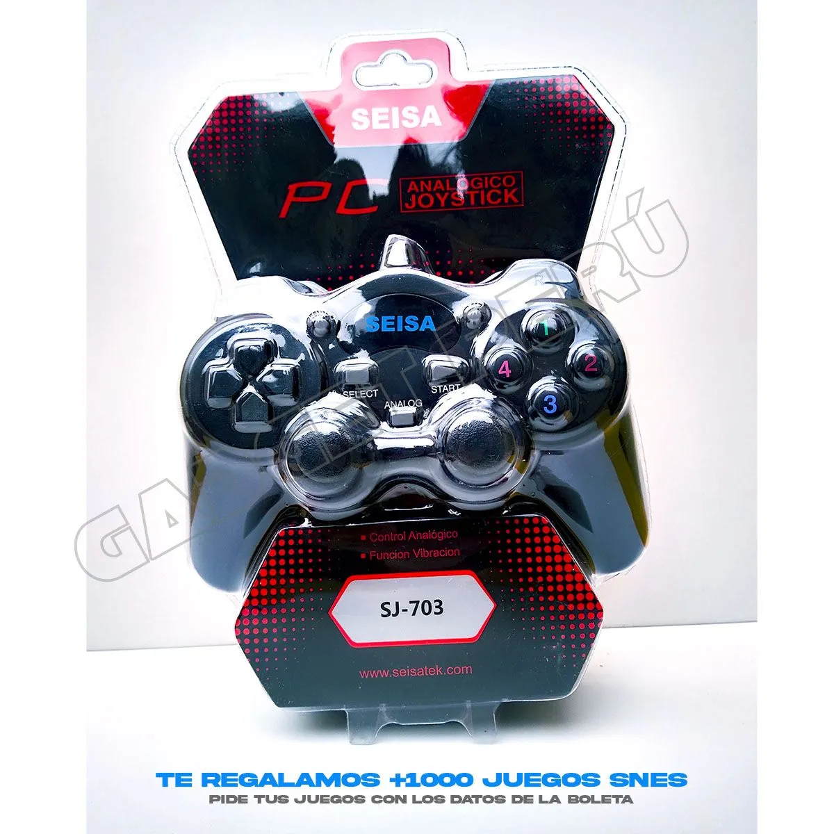 SEISA - Mando Para Pc Laptop Usb Modelo Sj Seisa Original
