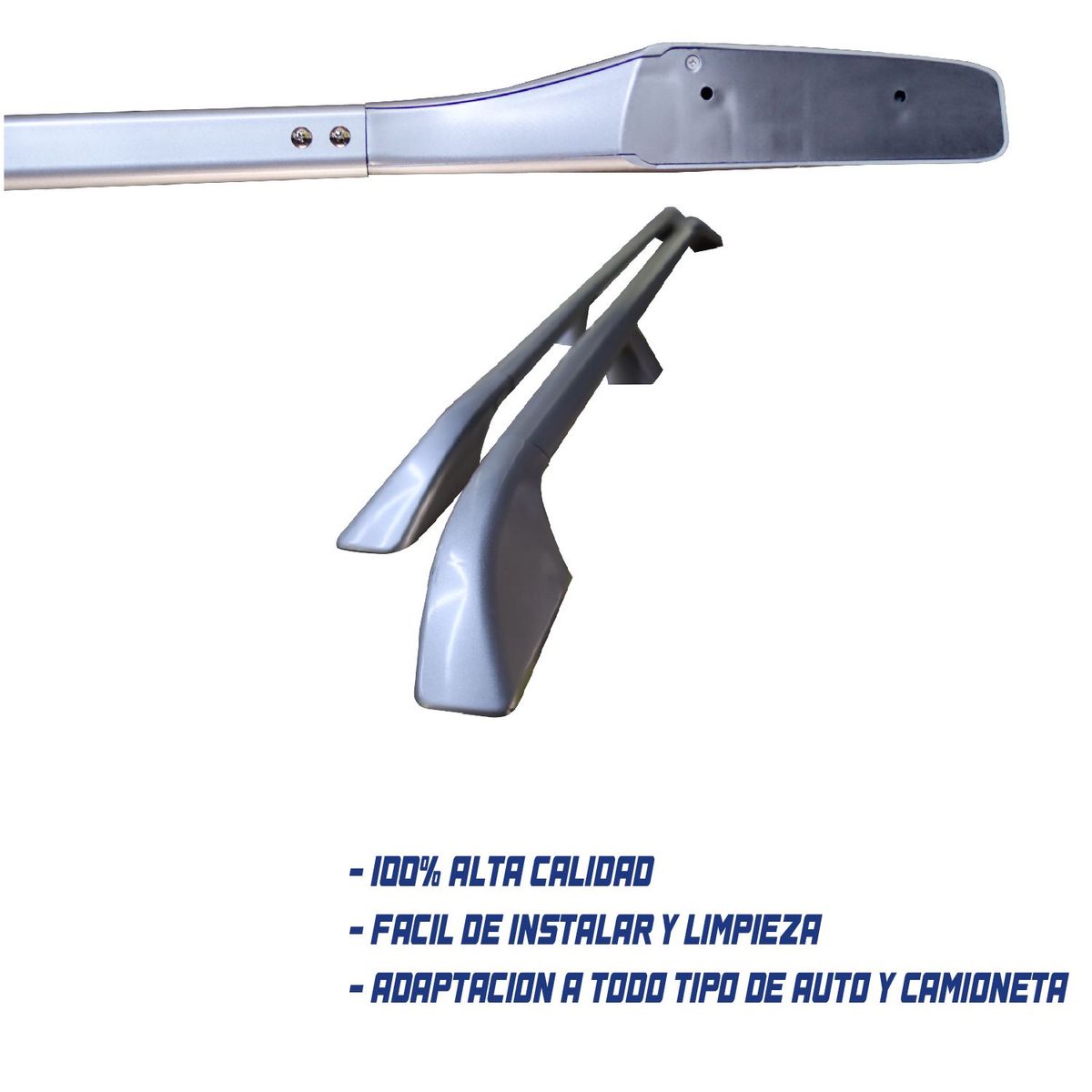 GENERICO - BARRA CARRIL TRANSVERSALES LONGITUDINAL UNIVERSAL GRIS