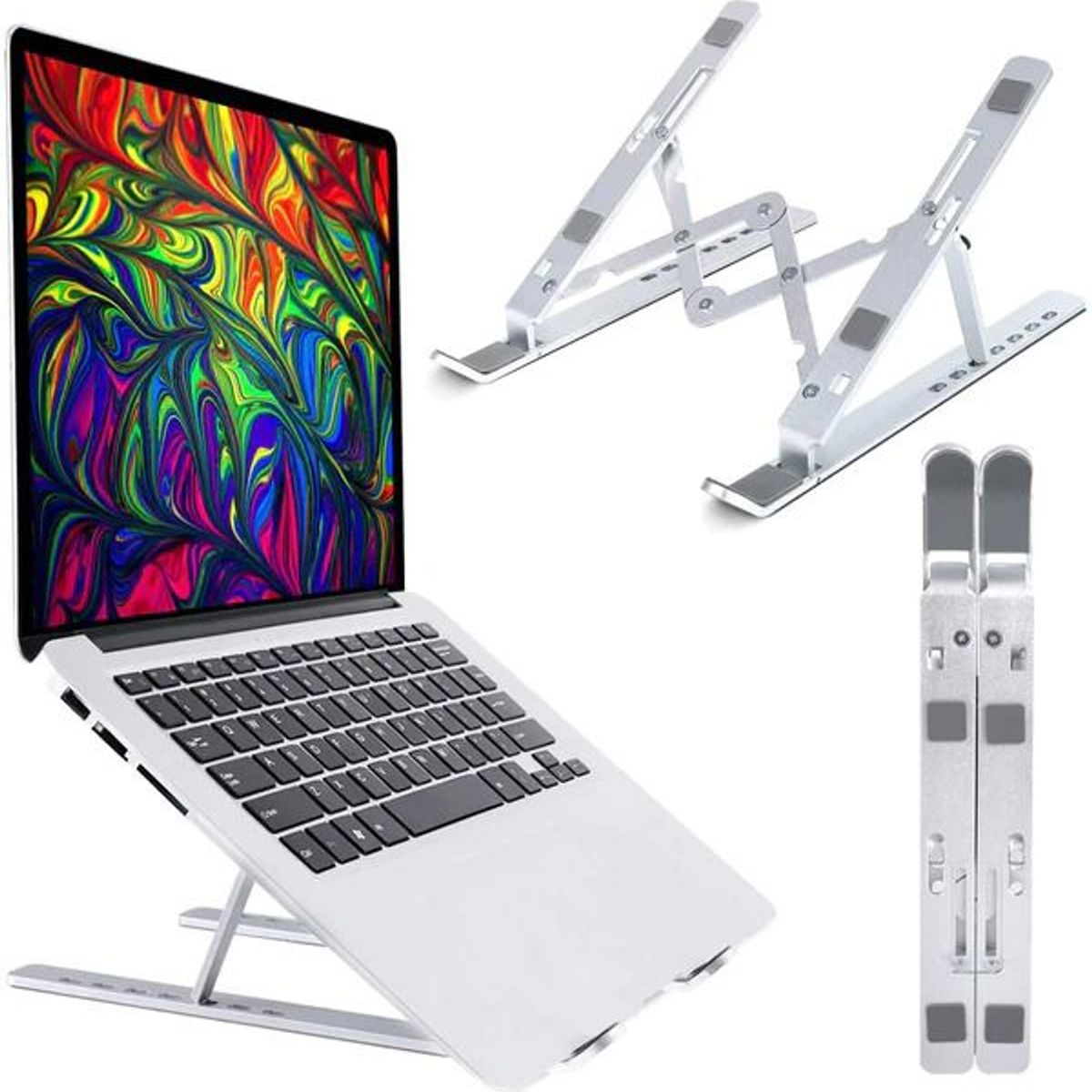 GENERICO - MONTECH - Soporte Portátil Plegable De Aluminio Para Laptop iPad Mac
