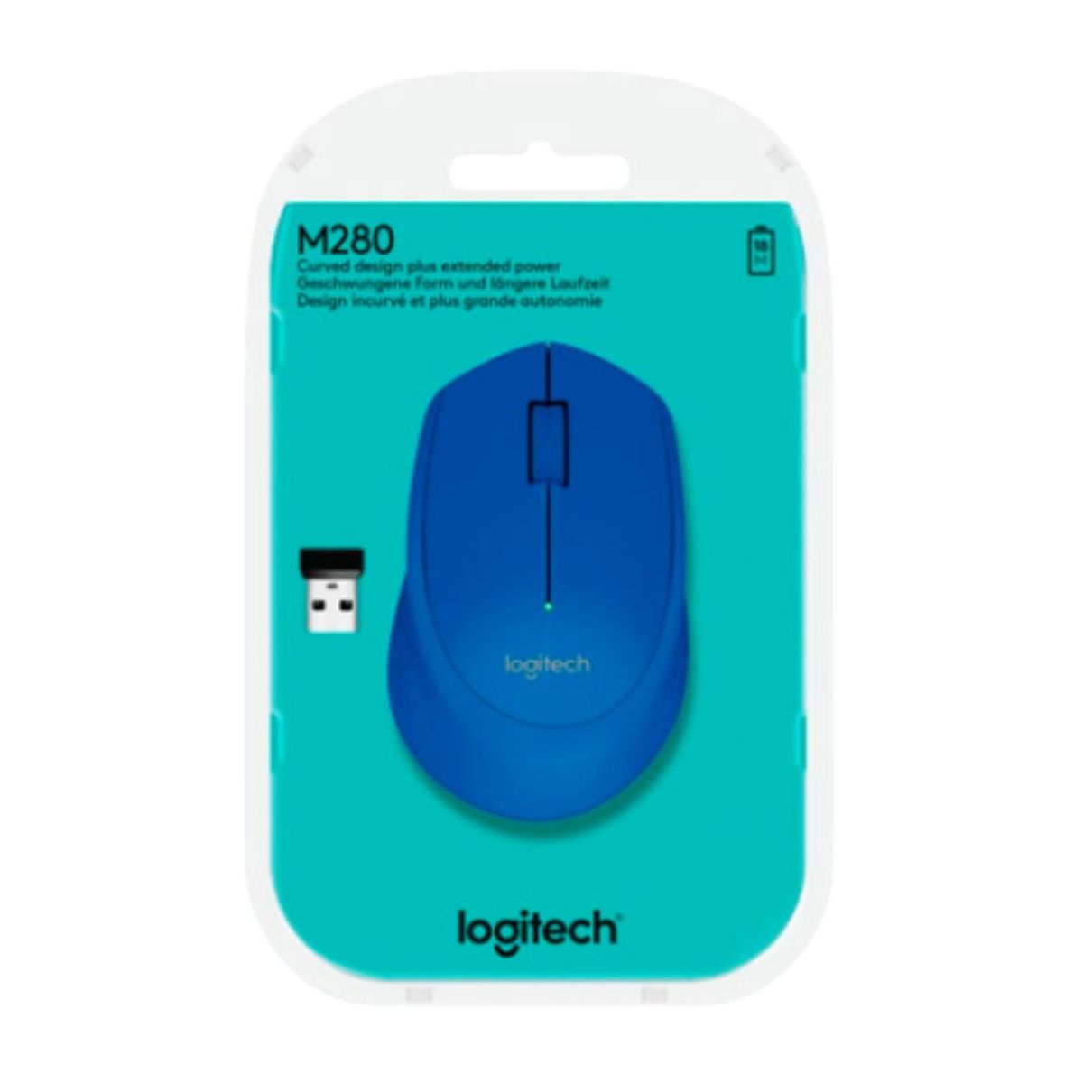 LOGITECH - Mouse Logitech M280 Wireless Blue