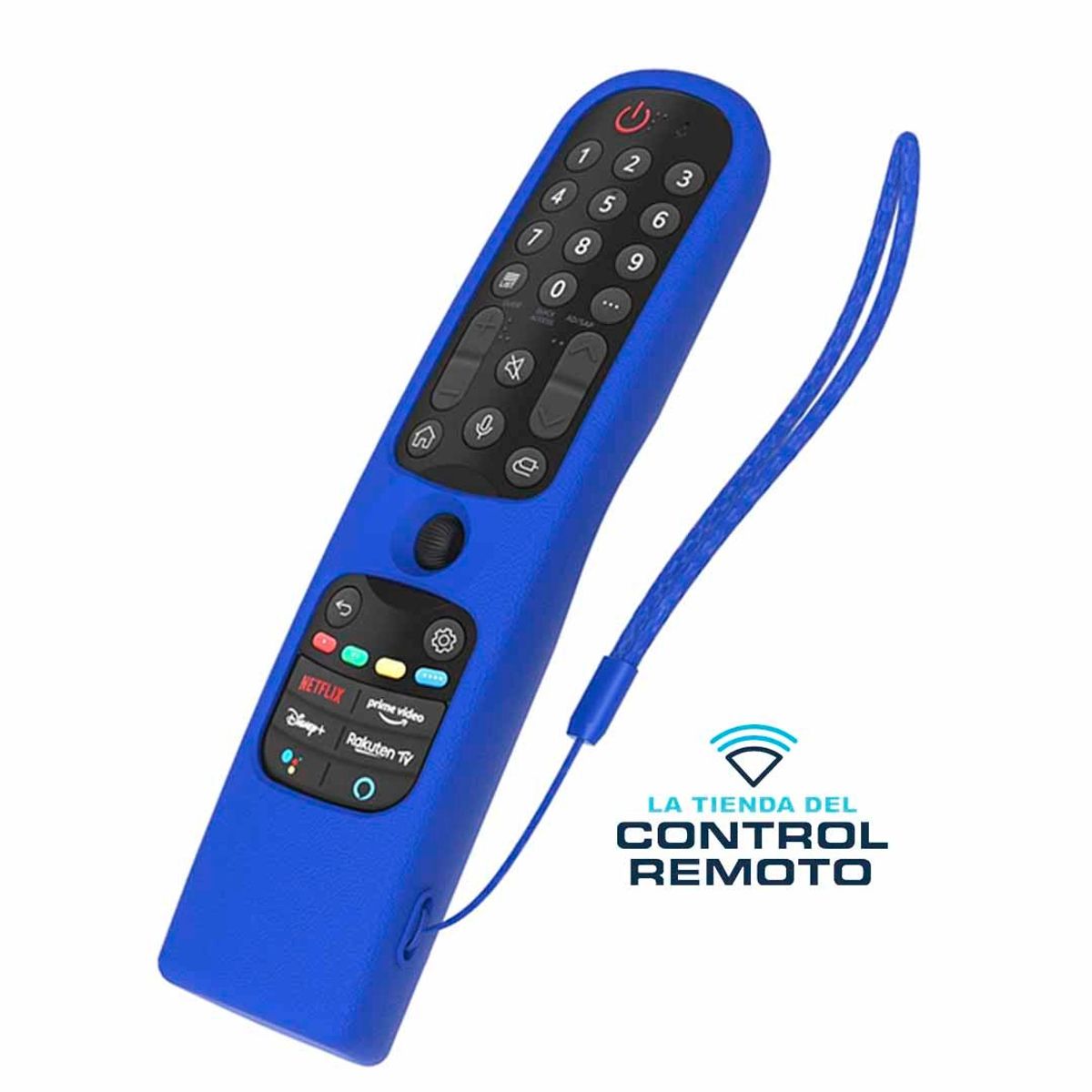 SIKAI - Fundas De Silicona para Control LG Magic Mr22 Mr21 - Azul