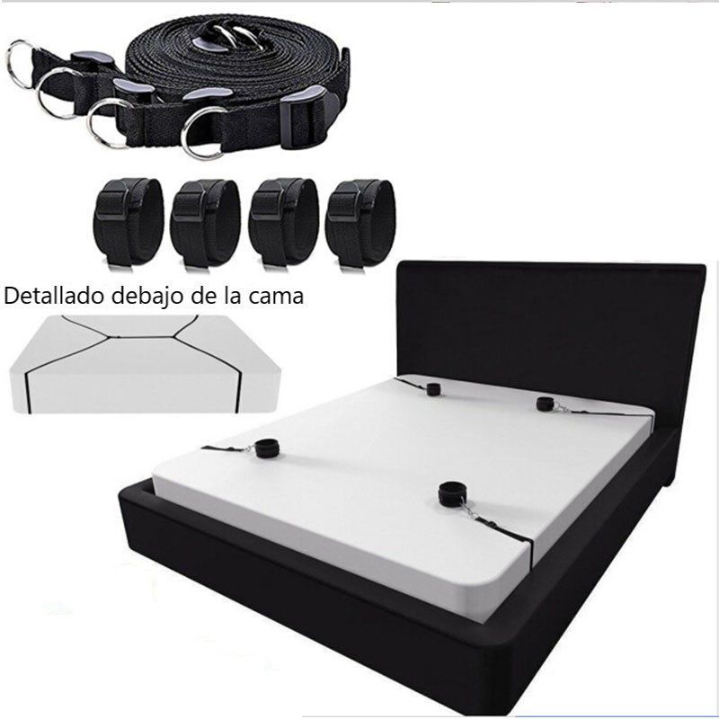 GENERICO - Esposas bondage para amarrar pies y manos  amarrar