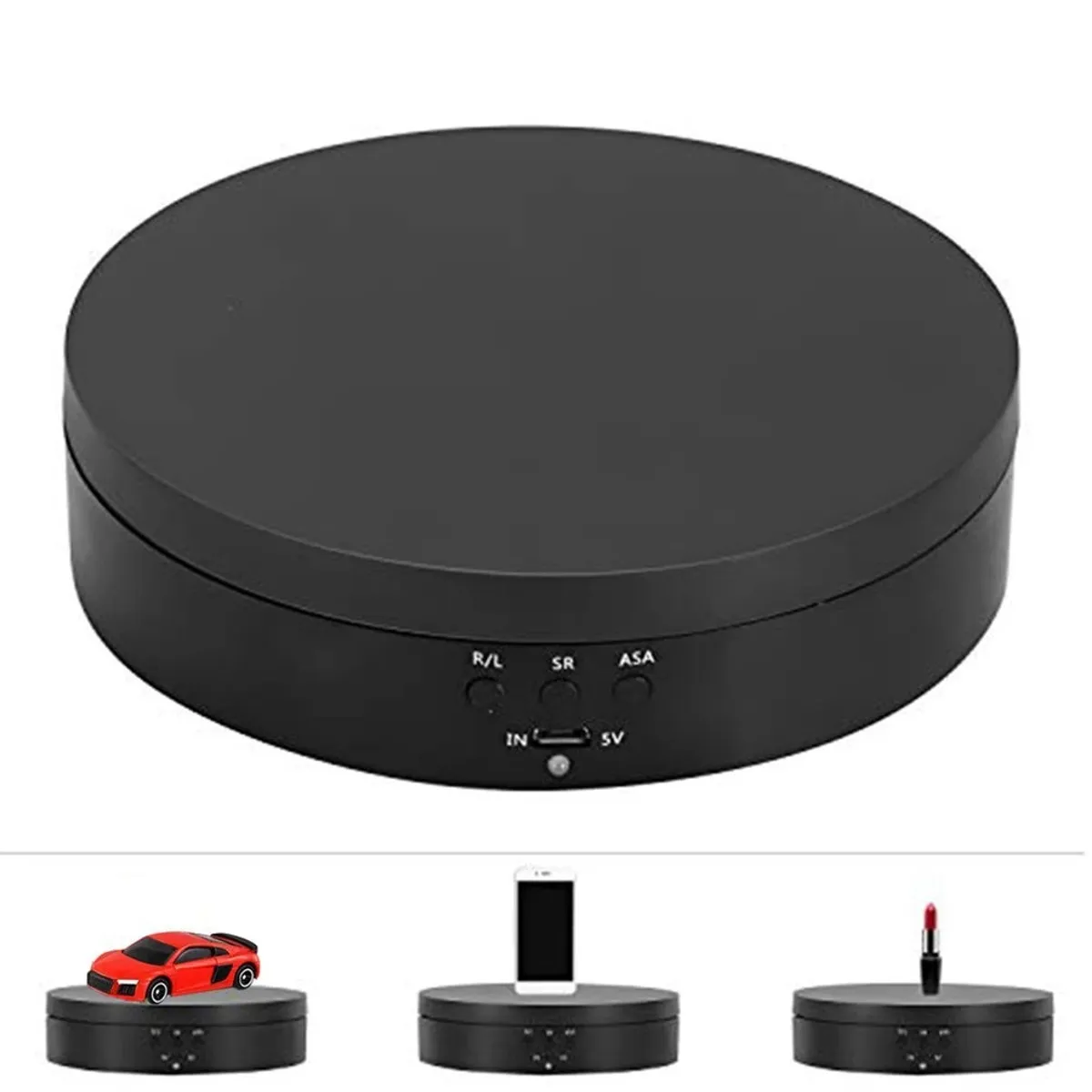 OEM - Exhibidor Soporte de Exhibición Giratorio Eléctrico de 3 Velocidades