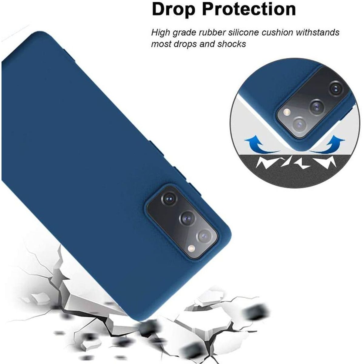 GENERICO - Funda  Silicona Liquida para  Samsung A52,  A52s 5g