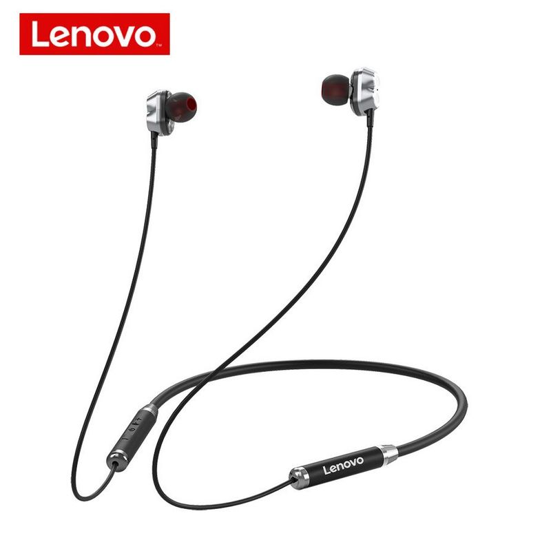 LENOVO - Audífono Bluetooth - Lenovo HE08 Magneticos - 10 Horas De Música