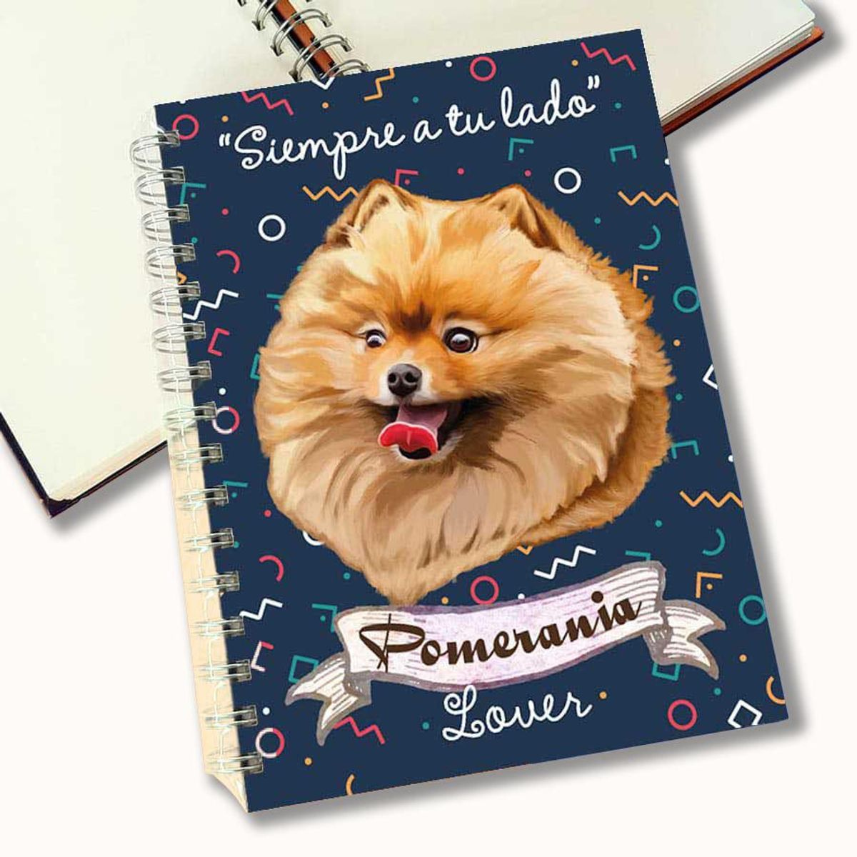 QALA DISEÑO - Cuaderno A5 - Qala Diseño - Perro Pomerania