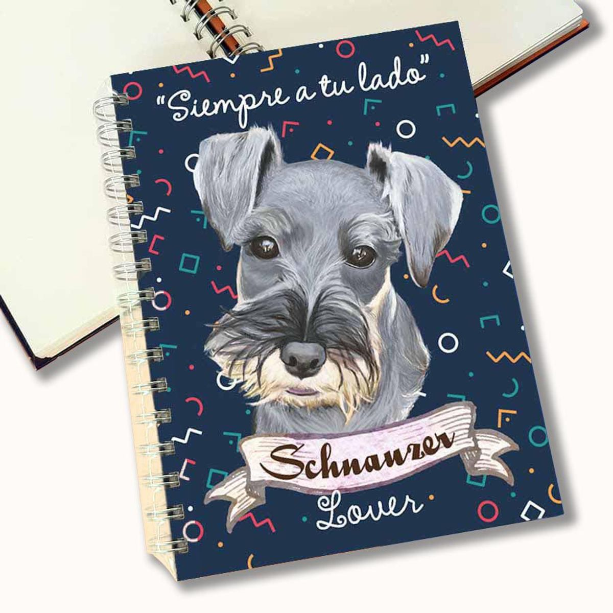 QALA DISEÑO - Cuaderno A5 - Qala Diseño - Perro Schnauzer