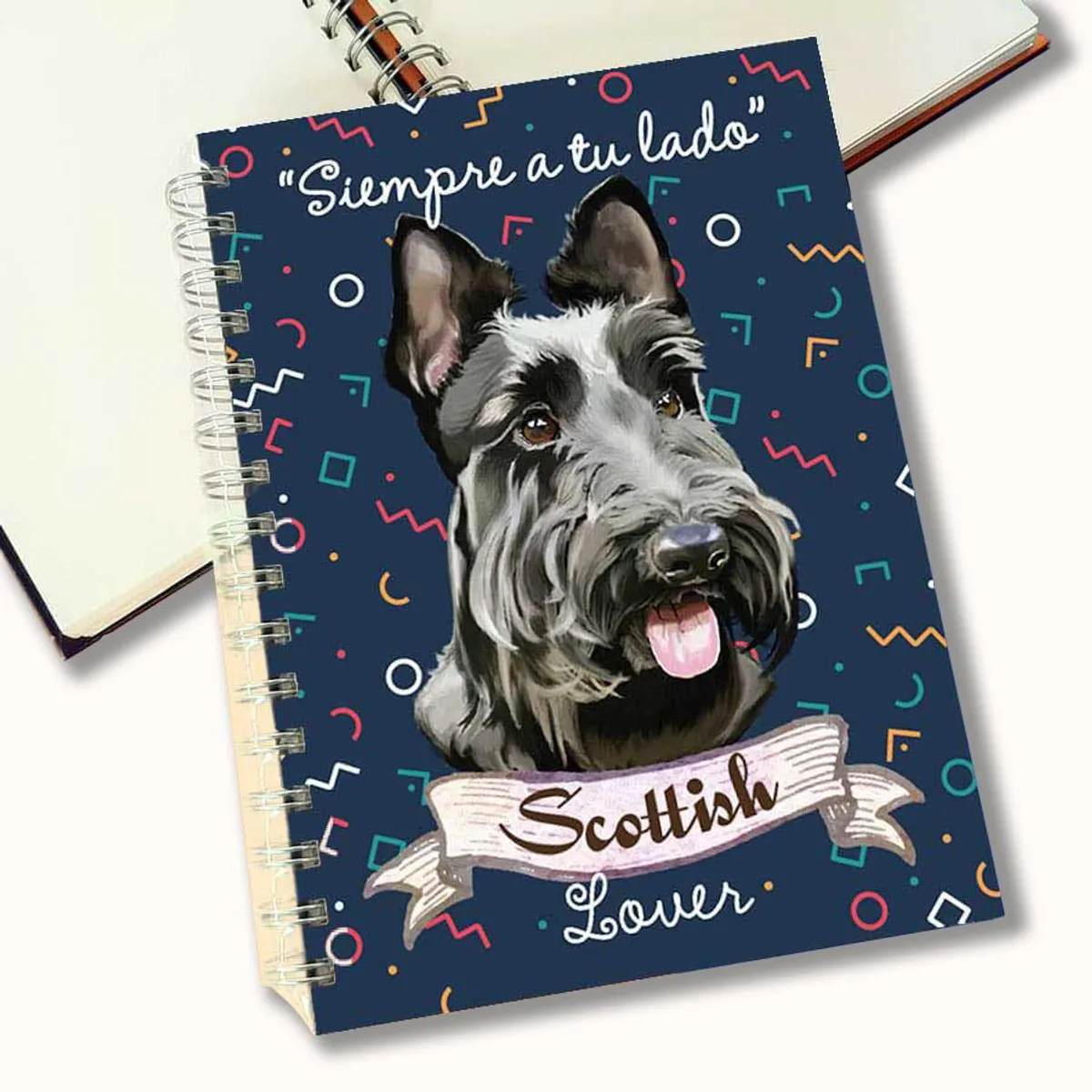 QALA DISEÑO - Cuaderno A5 - Qala Diseño - Perro Scottish
