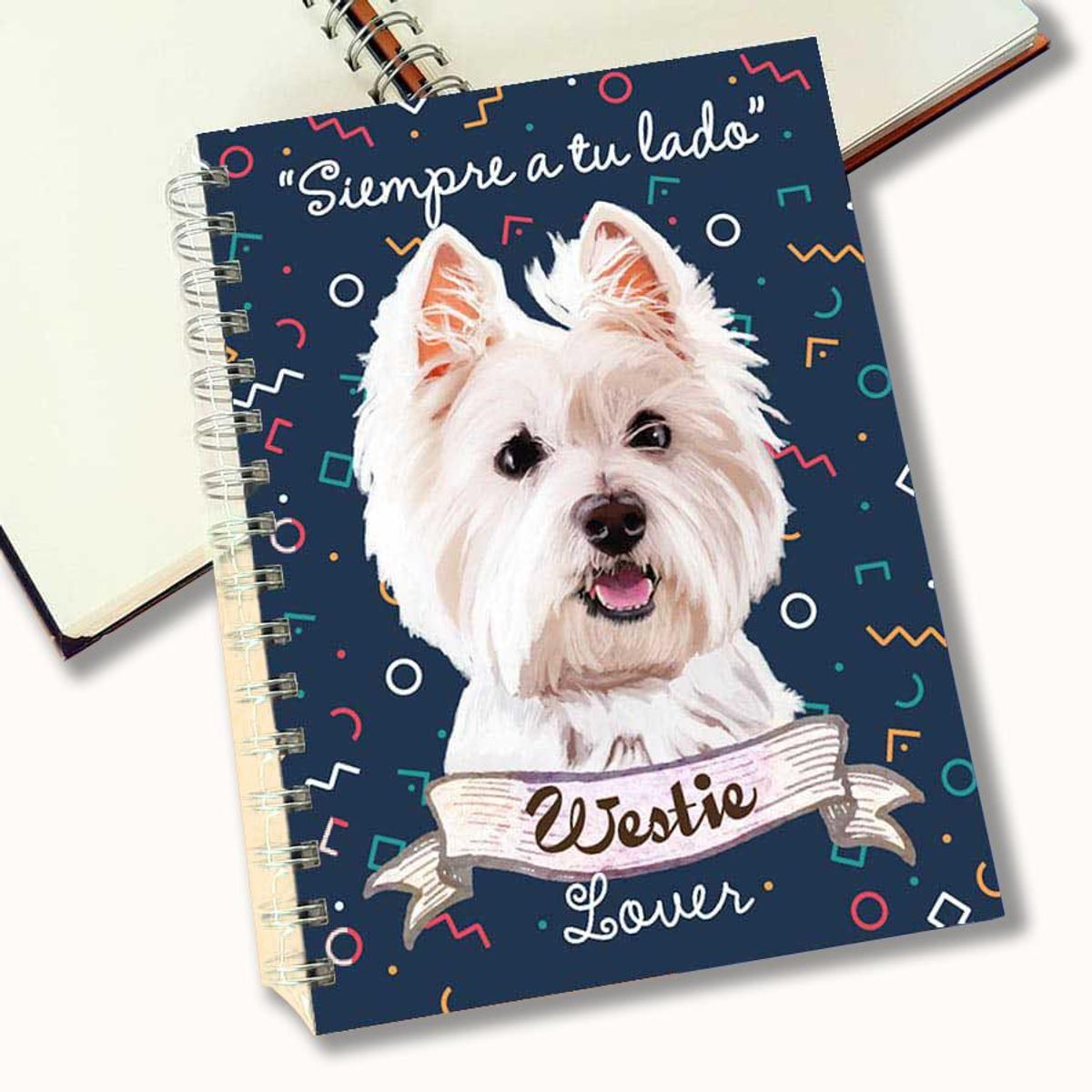 QALA DISEÑO - Cuaderno A5 - Qala Diseño - Perro Westie