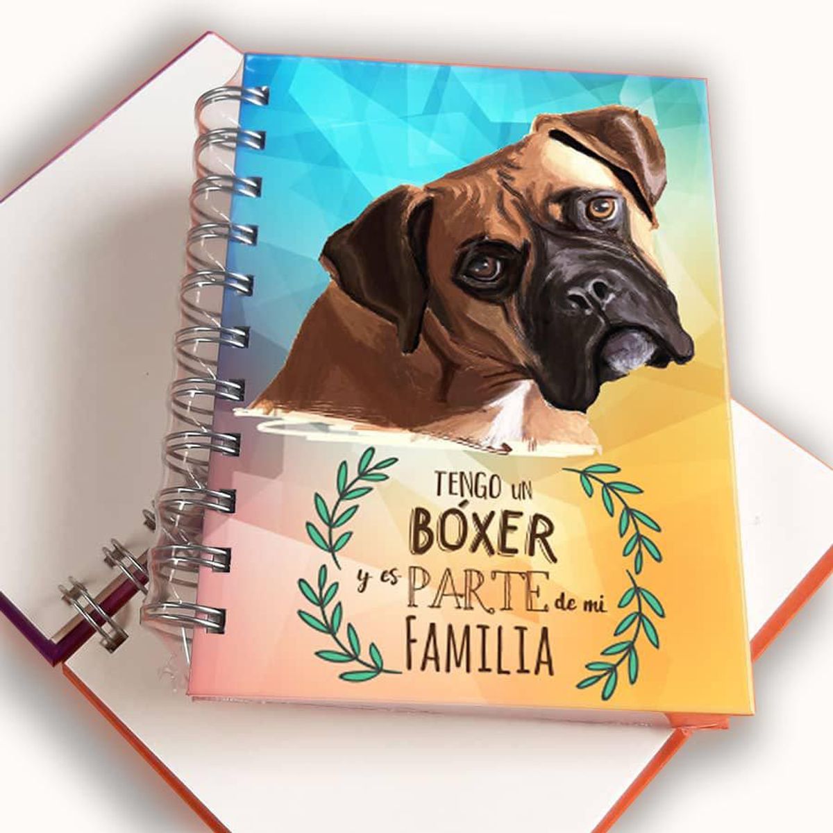 QALA DISEÑO - Libreta A6 - Qala Diseño - Perro Bóxer