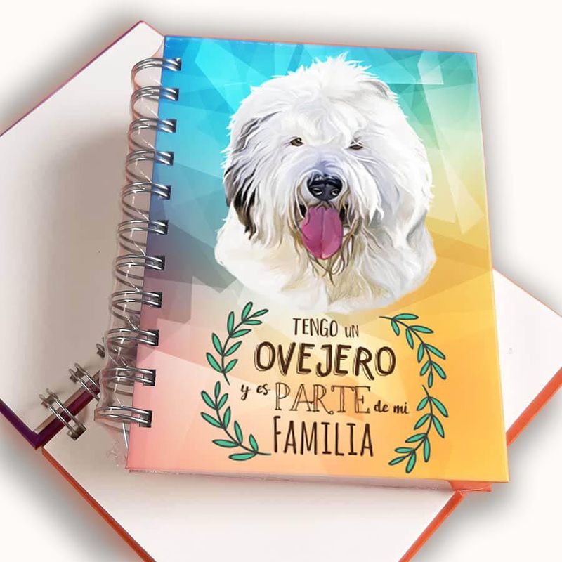 QALA DISEÑO - Libreta A6 - Qala Diseño - Perro Ovejero.